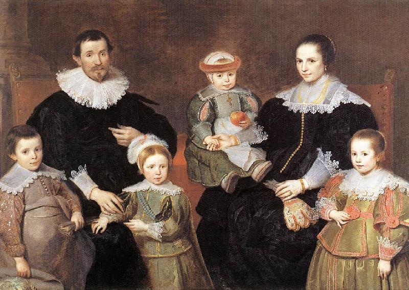 VOS, Cornelis de The Family of the Artist  jg China oil painting art